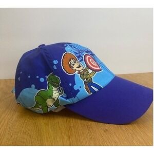 Disney Parks Toy Story Baseball Cap Youth OSFM Blue Good Character Print Hat